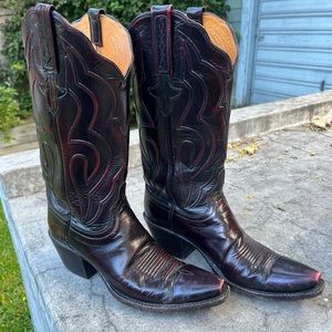 Lucchese cowboy boots 7 1/2N